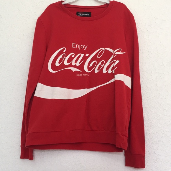 Sweater coca cola store